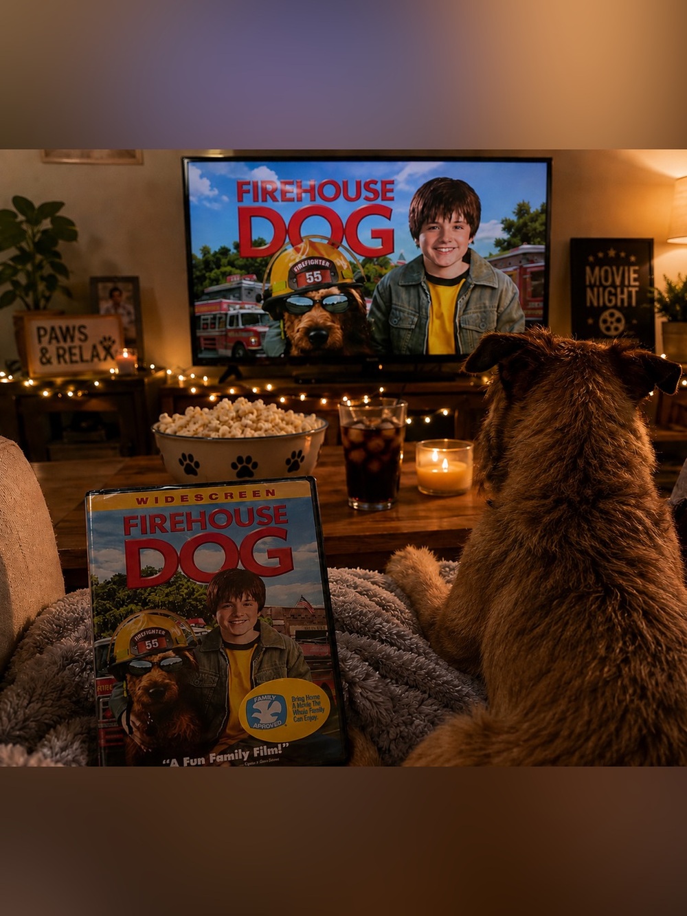 Firehouse Dog Widescreen DVD Family Comedy Adventure PG
